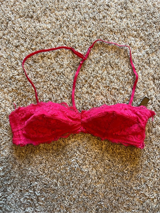 Urban Outfitters Other - Urban Outfitters Out From Under Lace Bralette in Hot Pink - Women's Intimates